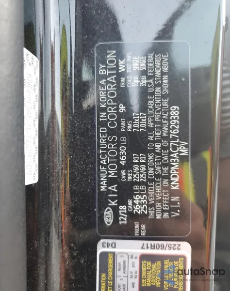 2020 Kia Sportage Lx from USA, damaged, VIN KNDPM3AC7L7629389
